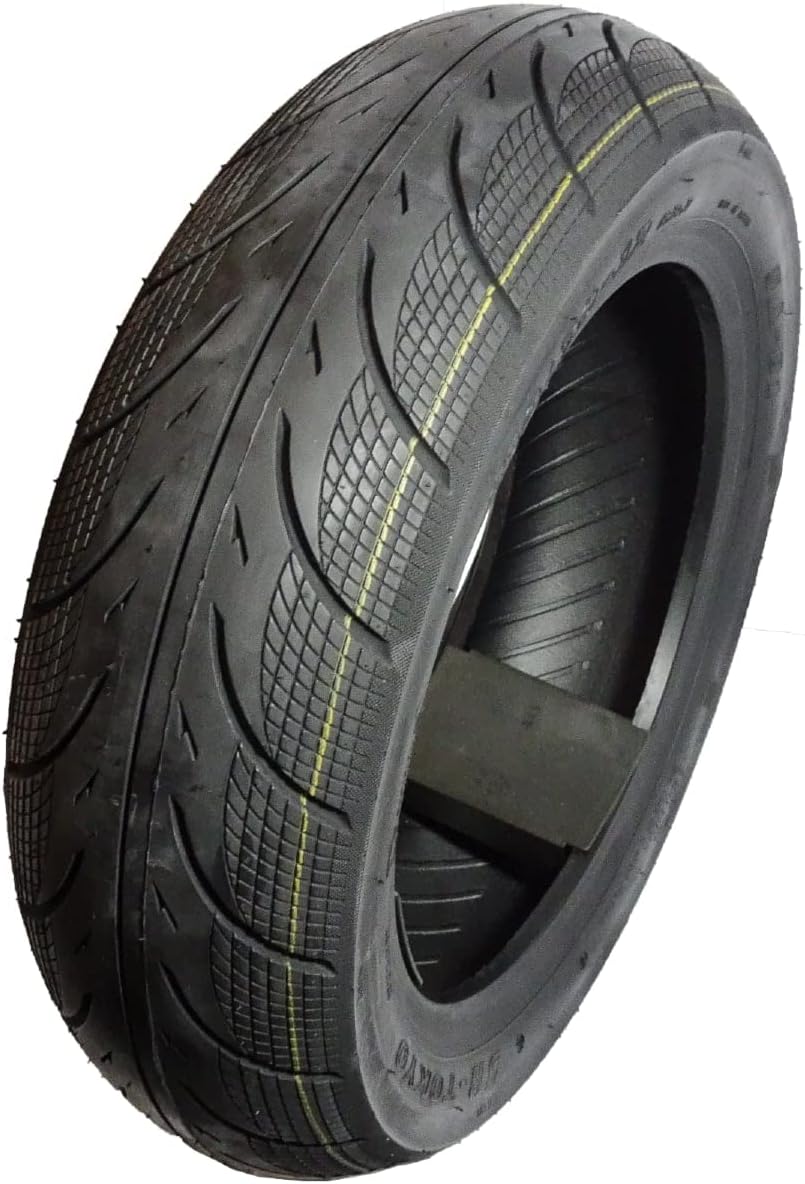 3.00-10 Scooter Tubeless Tire, 42J, Front/Rear Motorcycle/Moped 10" Rim