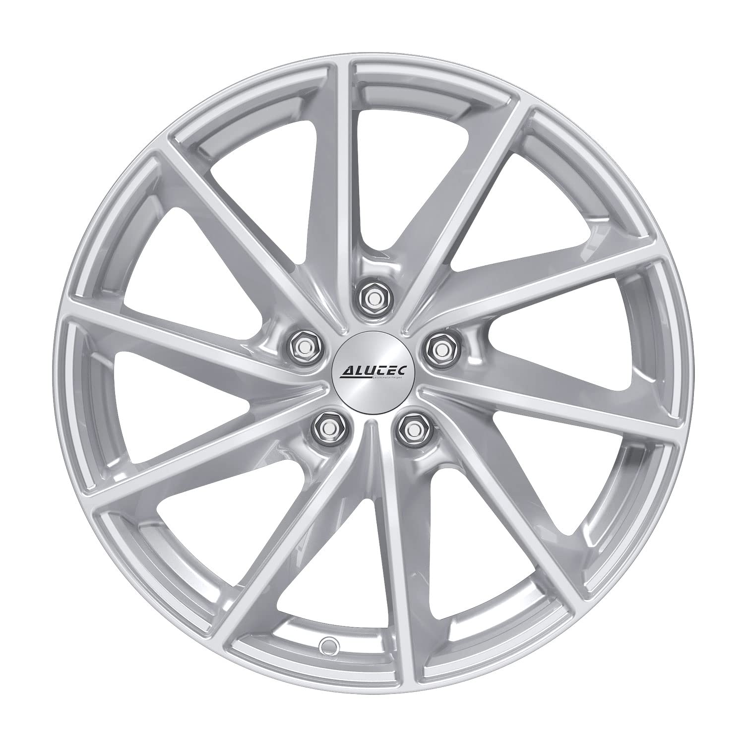 4 x felgi Alutec Singa 6.0Jx16 ET40 4 x 100 polarno-srebrne kompatybilne z Chevrolet/DAEWOO(GM) /GM KOREA Aveo Kalos Spark