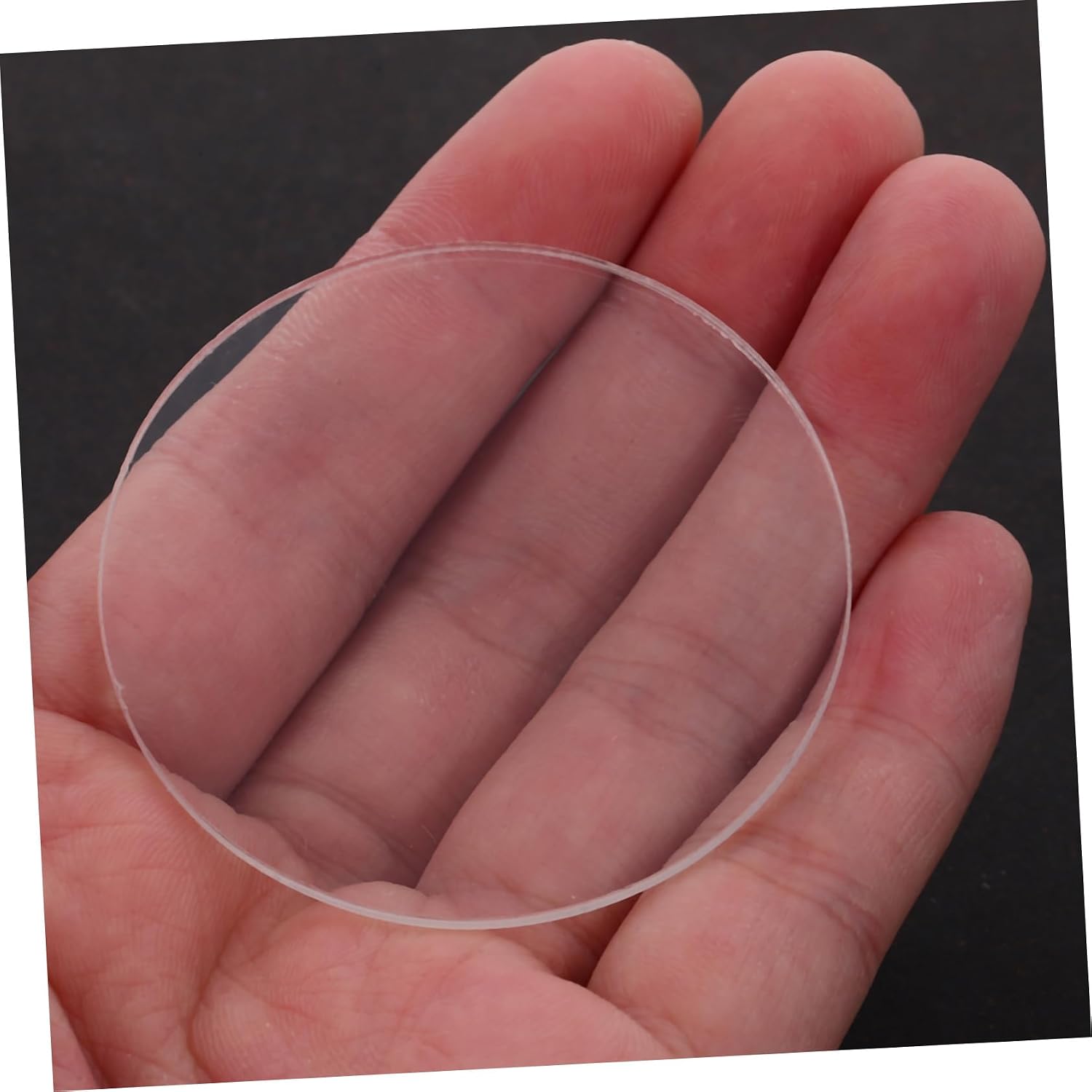 Ciieeo 100pcs Acrylic Discs Acrylic Blanks for Crafts Model Making and Display Circle Sheets Thick