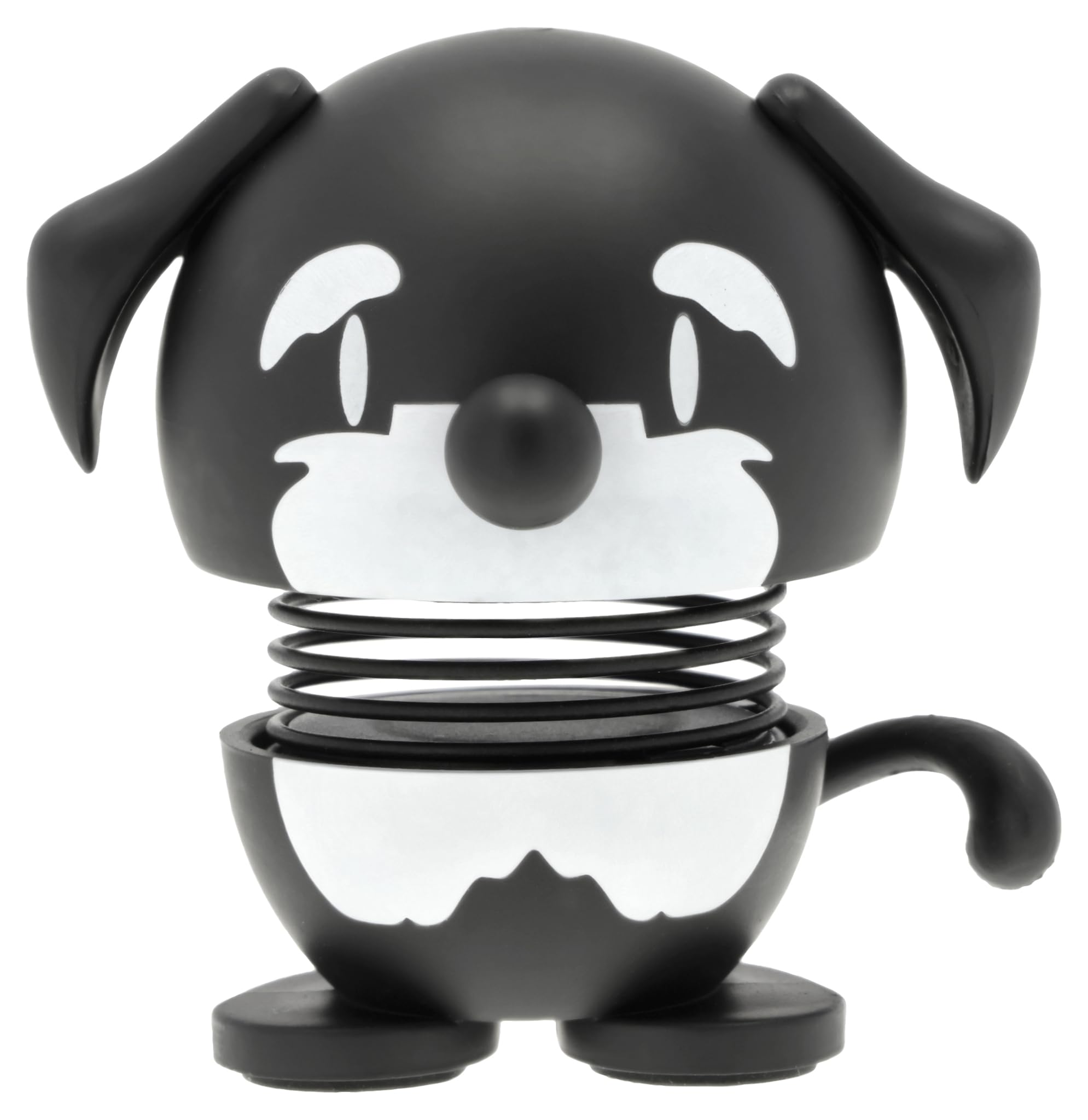 Hoptimist Chien Schnauzer noir XS | Décoration scandinave pour maison et bureau