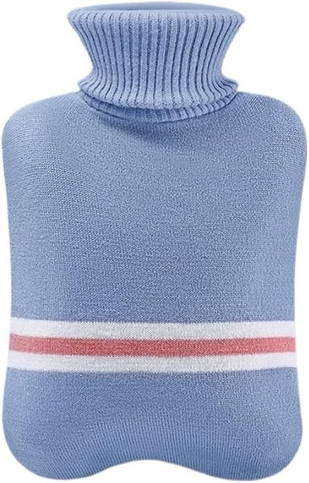 Hot Water Bag Hot Water Bottle Hot Water Bag, Water Injection, Warm Hand Bag, Thickened Water Injection Hot Compress, for Girls Warm Bed, Feet and Hands Rubber Hot Water Bottle (Color : 1, Size : 10