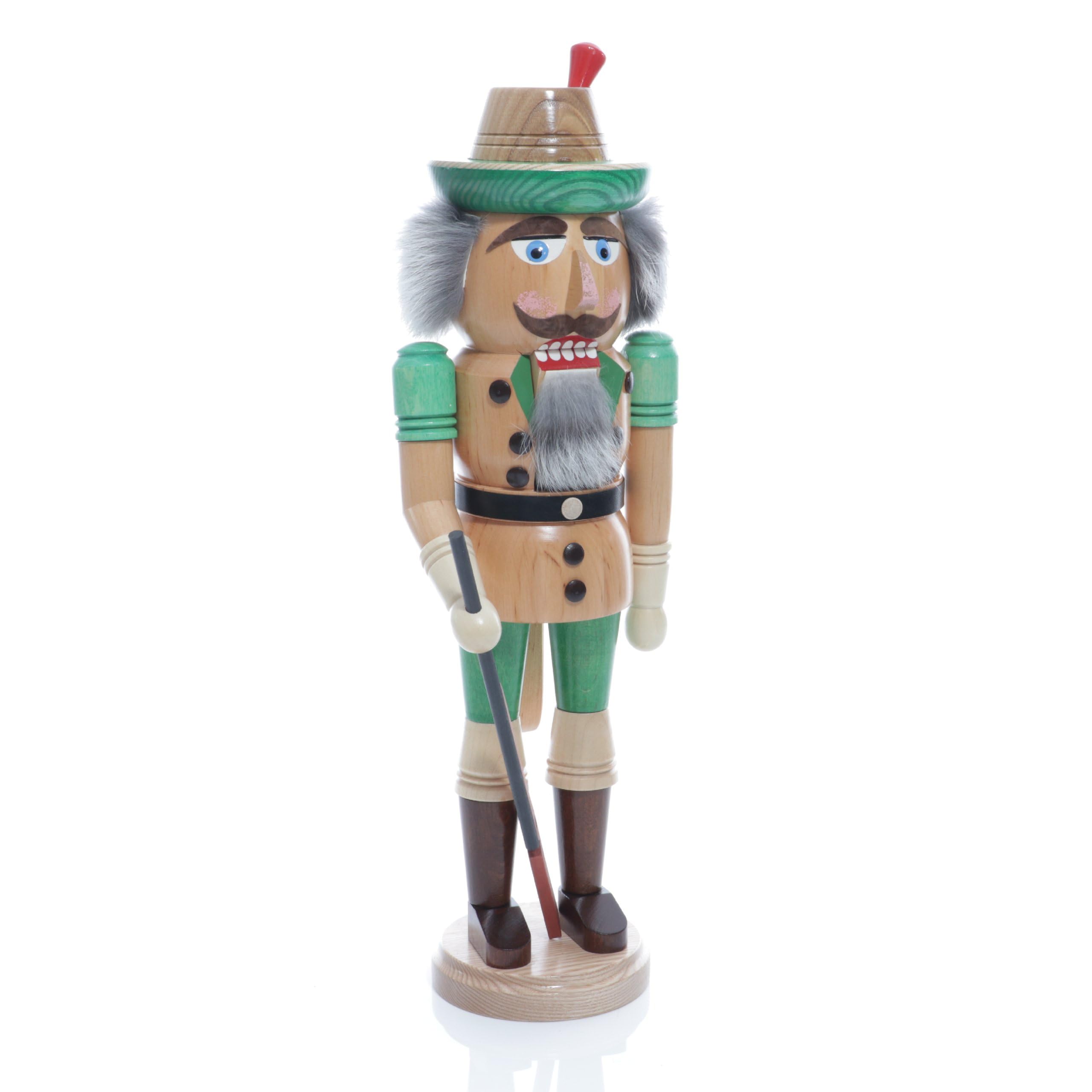 Casse-Noisette Forestier Seiffen 40 cm Rudolphs Schatzkiste