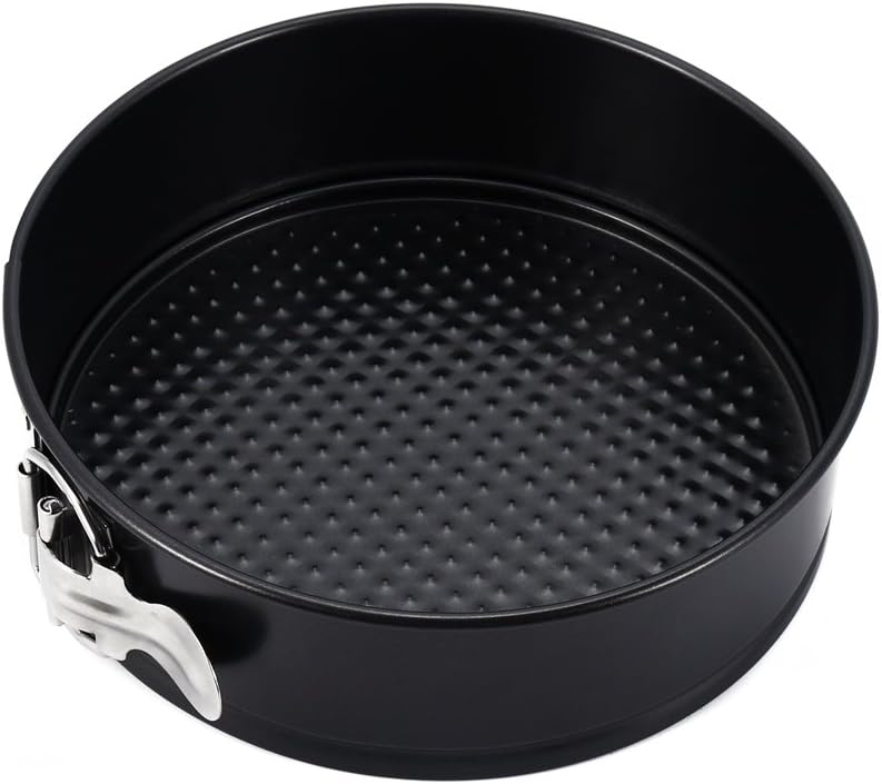 Springform Pan,7 Inch Non-stick Springform Pan Cheesecake Pan,Round Interlocking Leakproof Baking Cake Pan Bakeware with Removable Bottom - Fits 5, 6, 8 Quart Instant Pot Pressure Cooker (7 inch)
