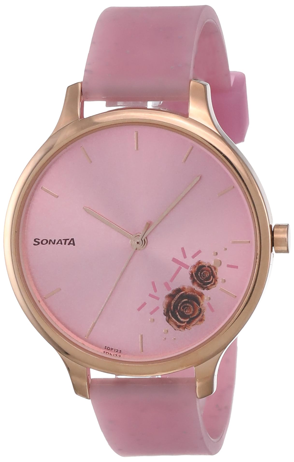 Sonata Blush Quartz Analog Pink dial Plastic Strap Watch for Women-87050WP01 (B0CRHPQ2B4) Amazon Price History, Amazon Price Tracker