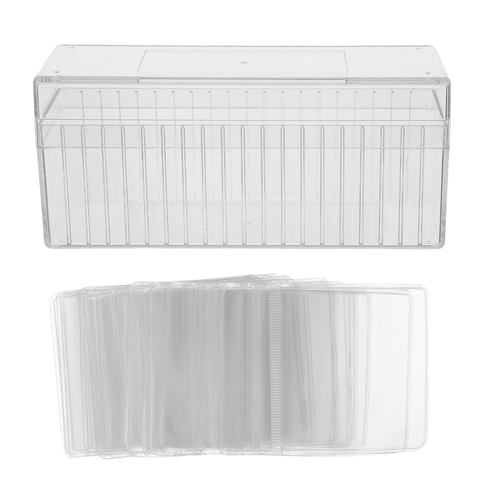 Sachets de rangement transparents PVC x41 avec fermeture éclair pour bijoux