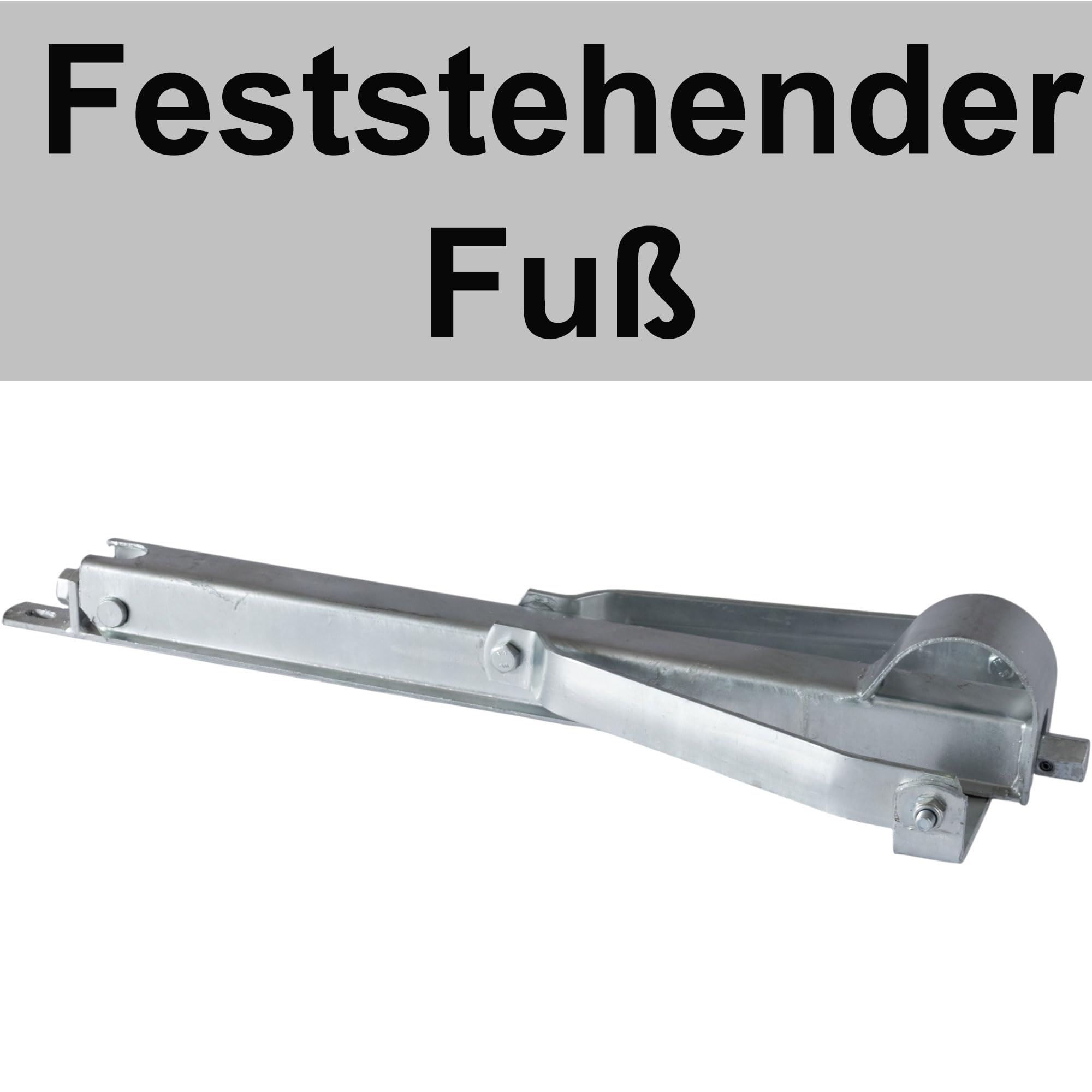 Ausdrehstütze Eckstütze Stahl Stützbein Caravan Trailer Abstützung Zubehör