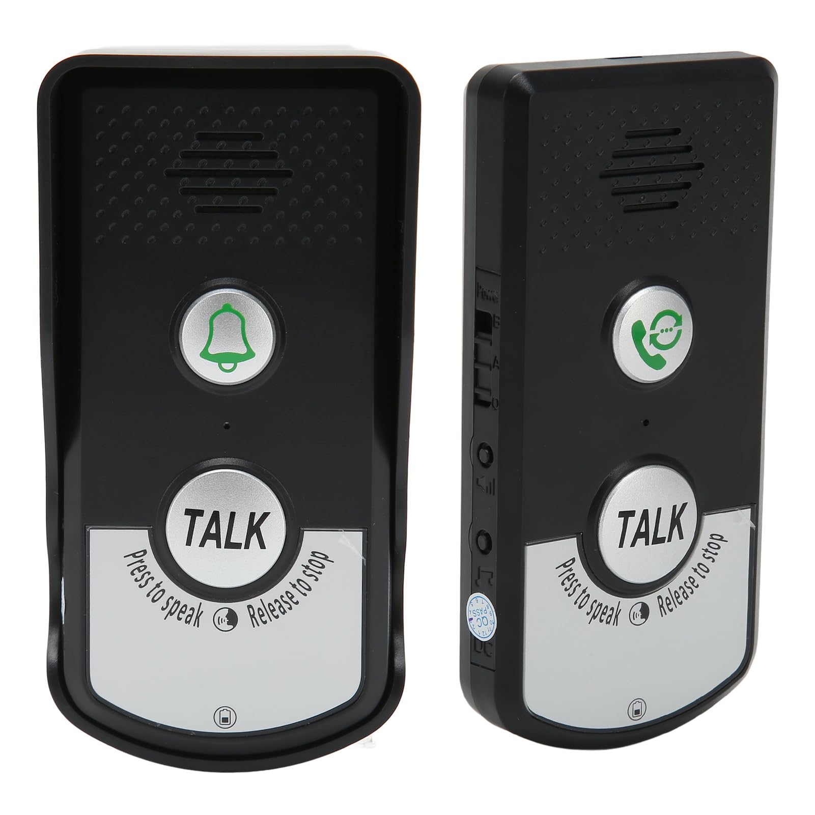 Timbres de Intercomunicación Inalámbricos Intercomunicador de Larga Distancia Timbre de Voz IP54 Impermeable para Hotel en Casa