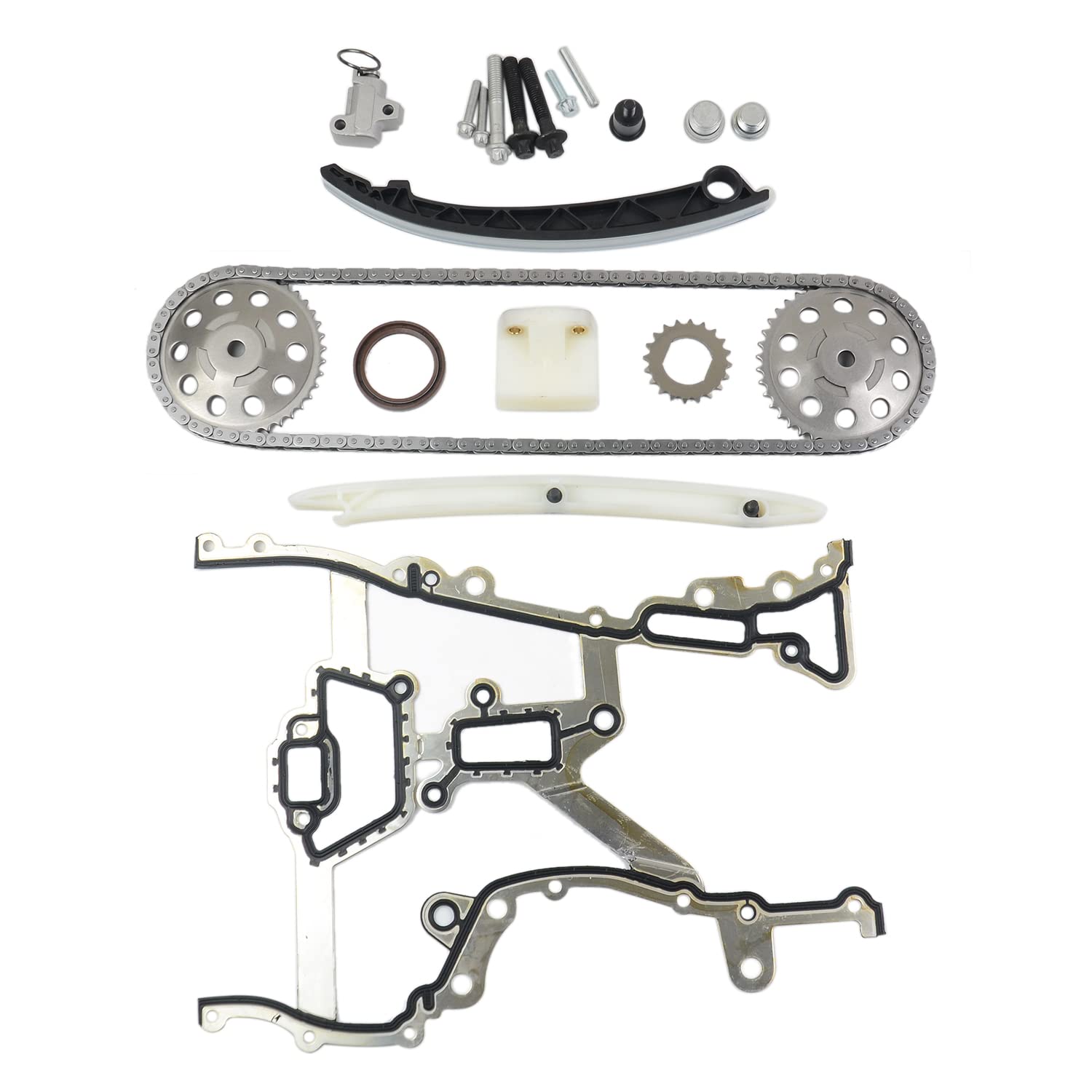 Juego de cadena de distribución Ajustador del árbol de levas de repuesto para Agila Astra Combo Corsa Meriva Tigra Twintop 93191271 6606022 95522267 55352909 93191276 55562234 55353997