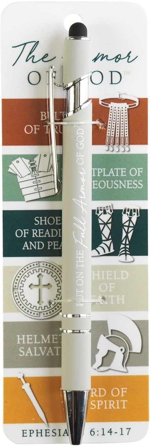 Dicksons Full Armor of God 6 inch Metal Ballpoint Pen