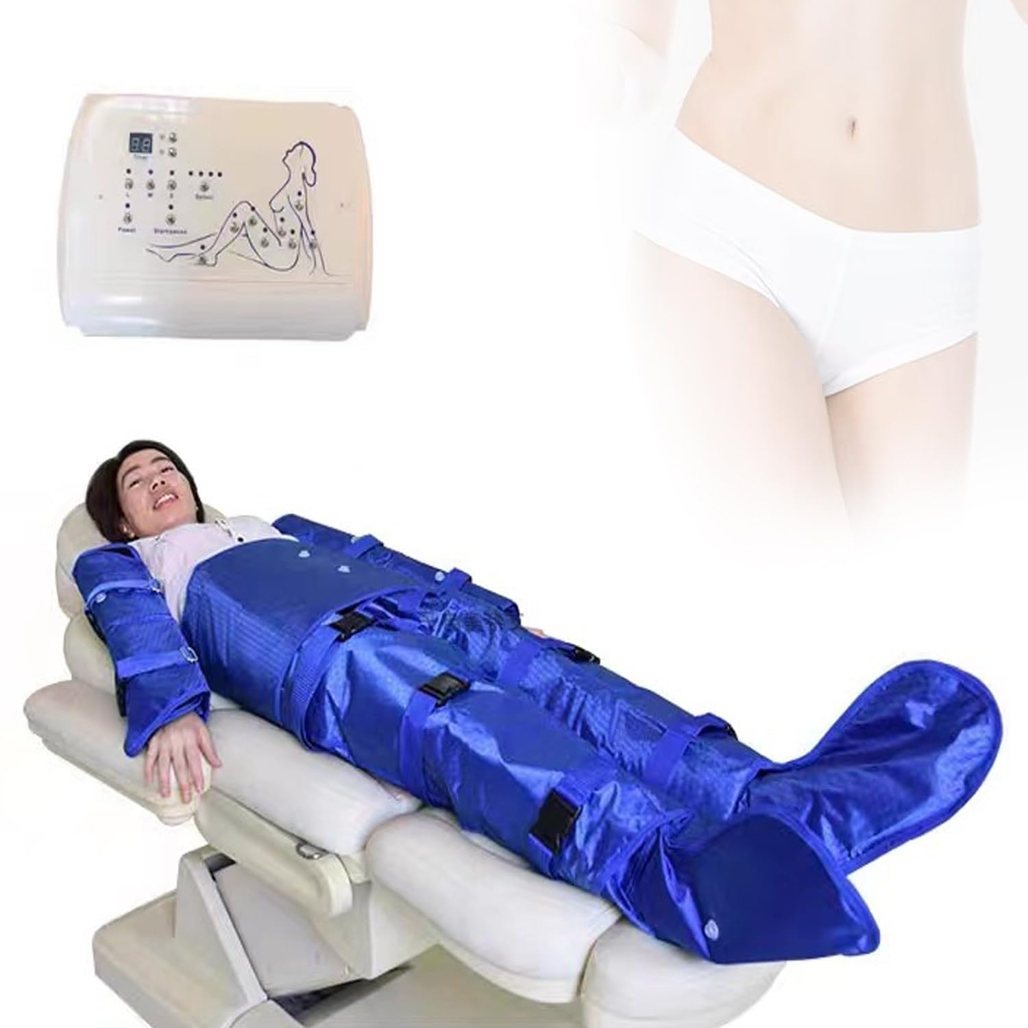 Tragbares Luftdruckmassagegerät Mit 16 Luftkissen