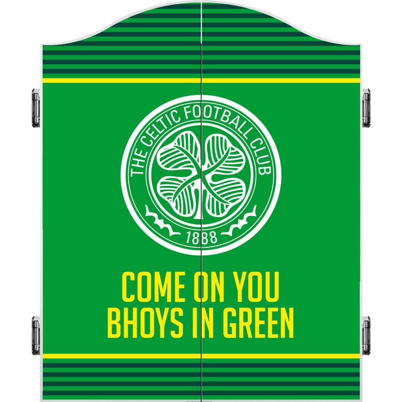Freccette FOCO Celtic Football Club - Barili In Tungsteno 90%, 24g, Con Voli E Alberi, Licenza Ufficiale - 2