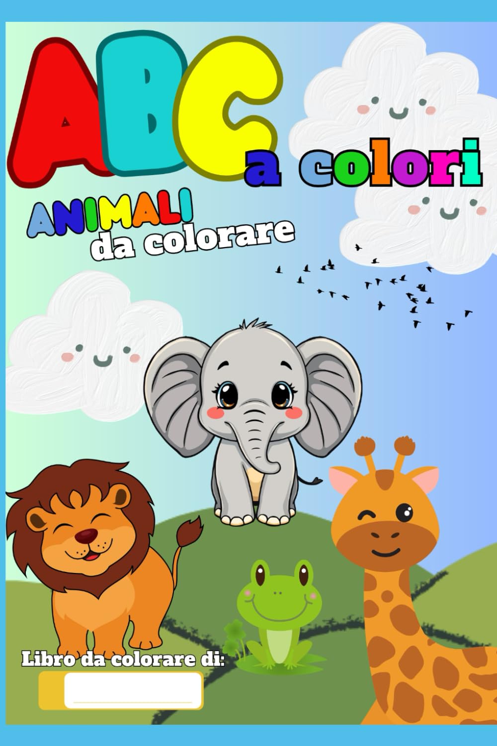 Abc a Colori, animali da colorare