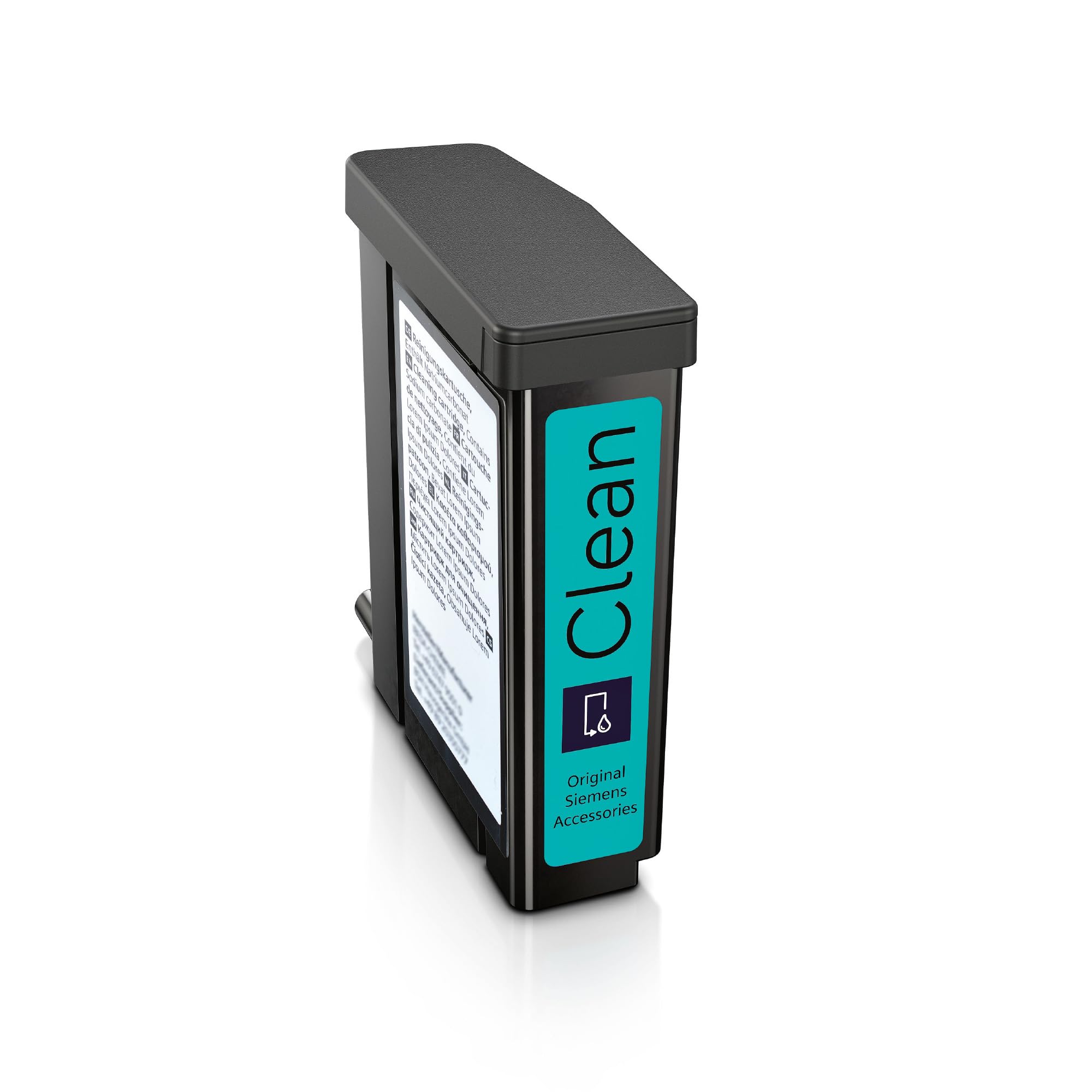 Siemens Cartouche de nettoyage pour machine à expresso tout automatique EQ900 plus, fonction autoCalc'n clean, nettoyage automatique pour un café toujours réussi, TZ800Z1