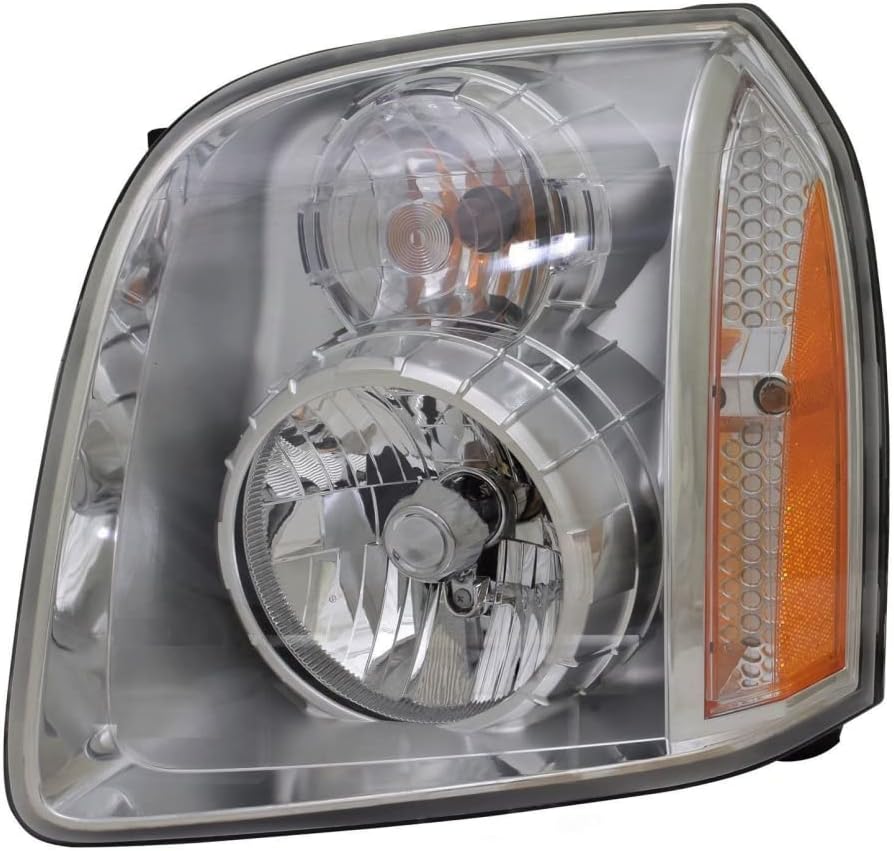 CarLights360: For GMC Yukon XL 1500 Headlight Assembly 2007-2014 Driver Side DOT Certified w/Bulbs GM2502318 Vehicle Trim: Denali
