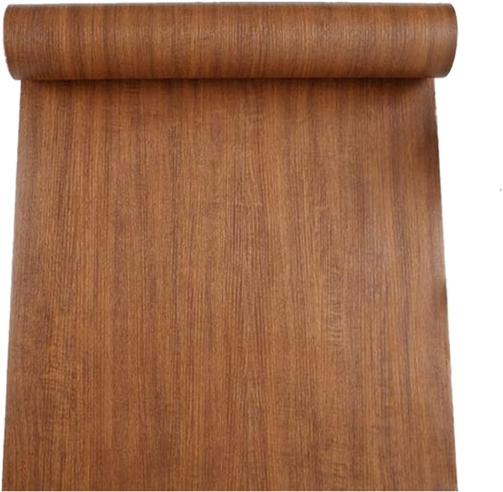 Amazon.com: Amao Faux Wood Paper Film Vinyl Peel and Stick Wallpaper ...