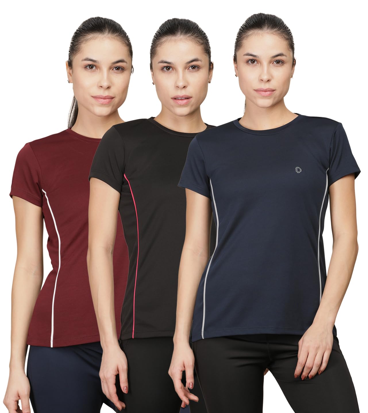 dollar Women's Solid Regular Fit T-Shirt-picture-55
