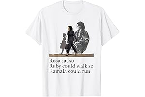 Rosa Sat Ruby Walked Kamala Harris Run Shirt