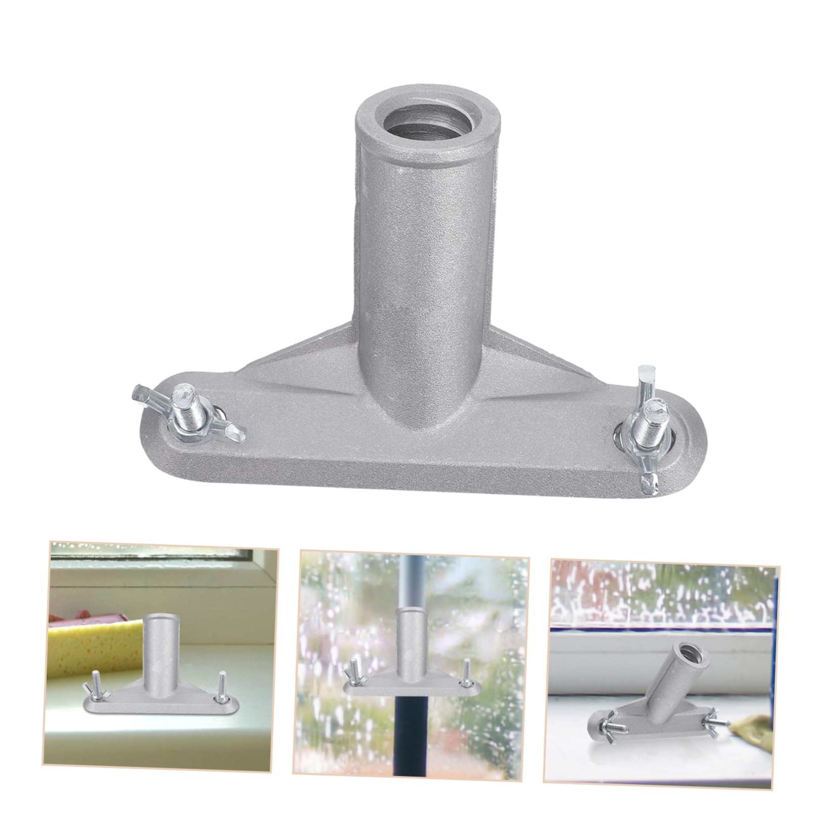 Uonlytech 5piezas Adaptador De Extensión Para Mango De Escoba Con Conector Para Mopas y Herramientas De Limpieza Del Hogar Para Conexión De Varillas y Mangos Rosqueados