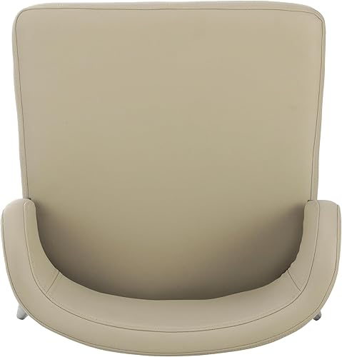 Miniatura 10 de Christopher Knight Home Ebany - Juego de 2 taburetes de bar con marco de metal, silla de cocina tapizada, sillas de bistró con respaldo curvado,