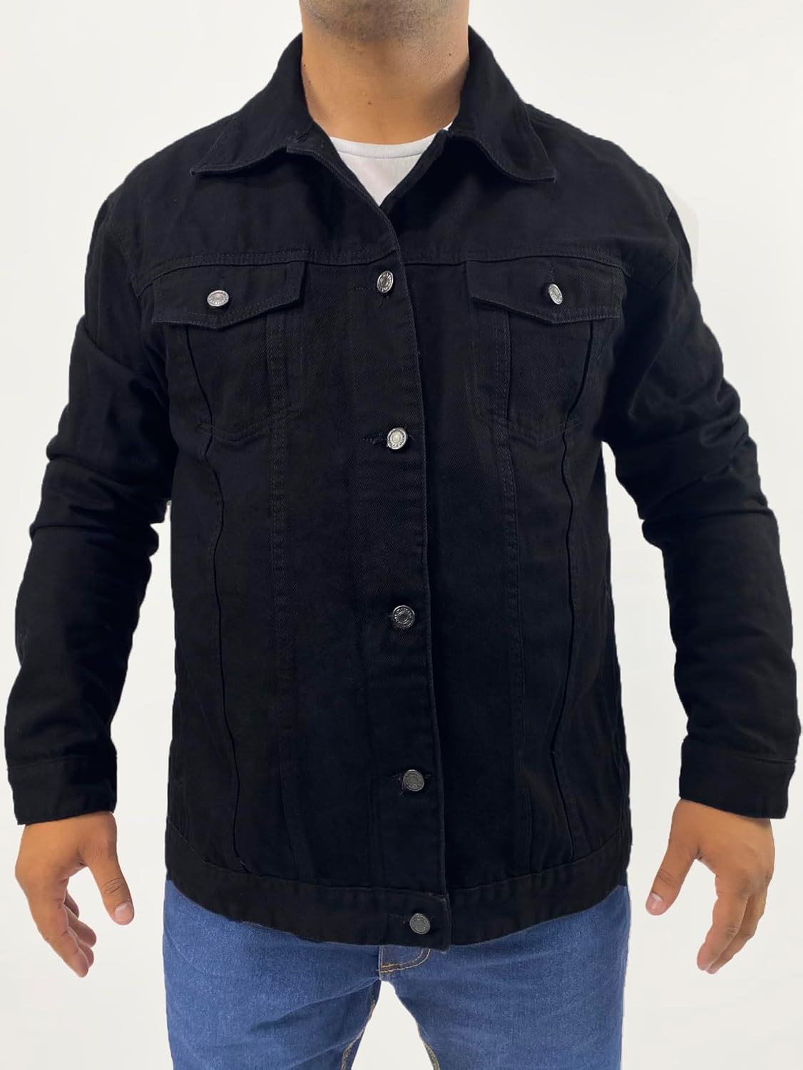 Pthirillo, Jaqueta Masculina Jeans Preto em promoção! Veja a oferta e mais achadinhos de Jaquetas & Casacos 6 Hoje é o melhor dia para comprar Pthirillo, Jaqueta Masculina Jeans Preto com aquele preço maroto! Promoção! Aproveite a oferta! 6