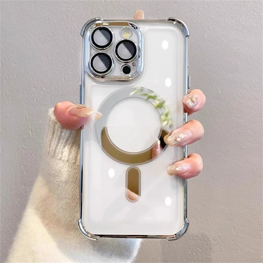 Coque iPhone 11 Pro magnétique transparente avec protection objectif - 8