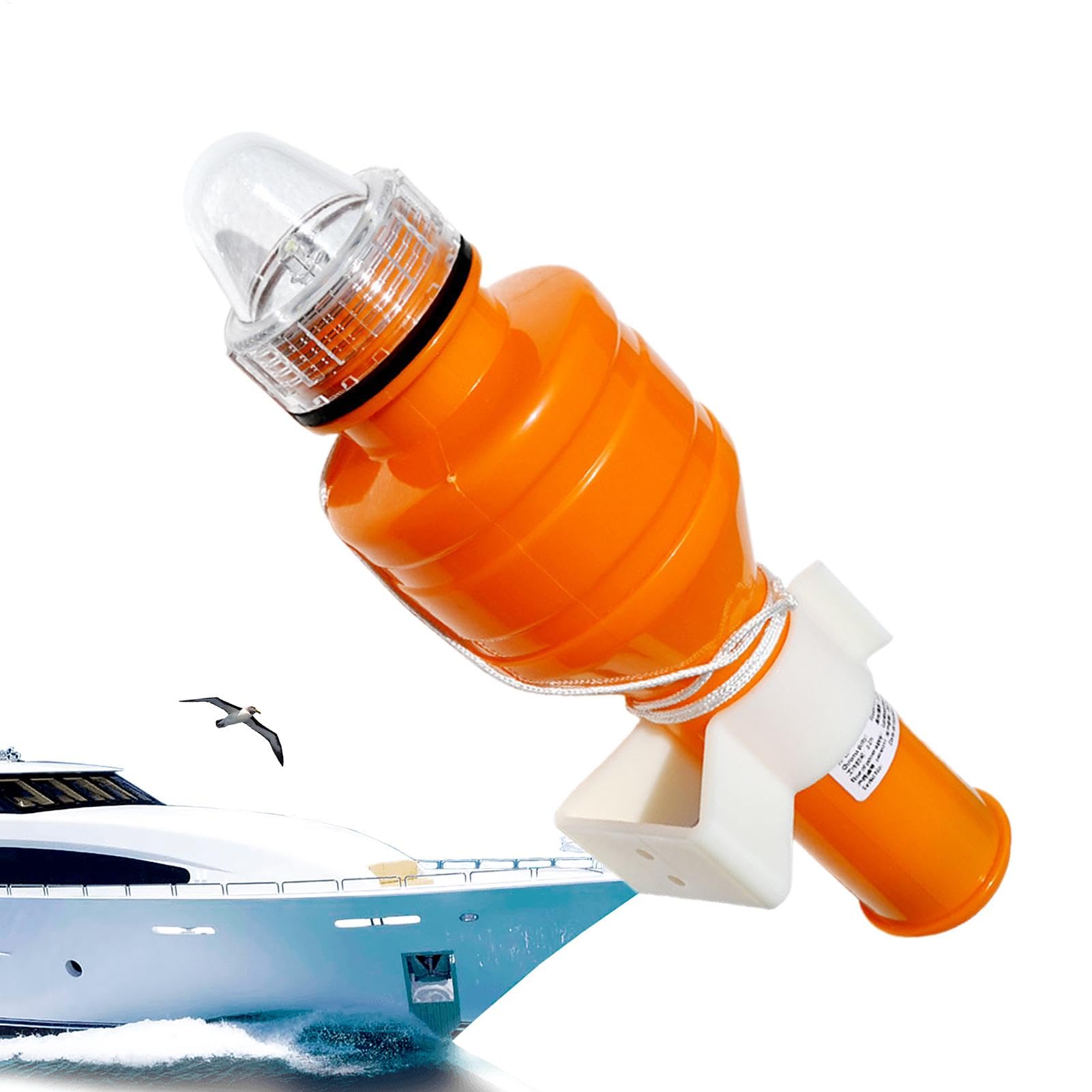 Rettungsring-Licht | LED-Blinkstab für Notsignale | Schwimmende elektronische Signallampe für Boote, Kajaks und Marine Sicherheit schwimmende LED Rettungsring Licht