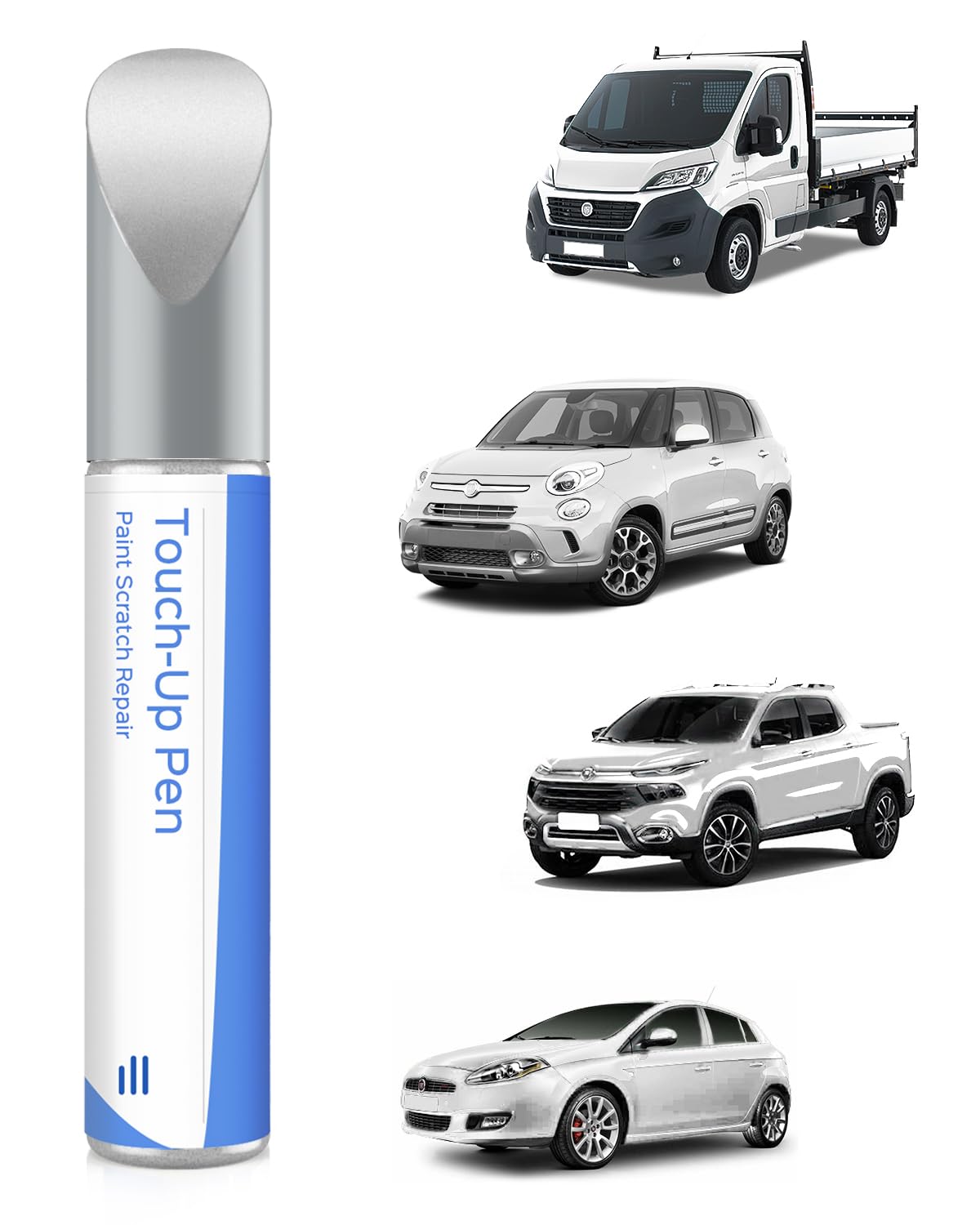 549/B/549 Bianco/Ducato - Pintura de retoque blanca para Fiat Exact Match - Retocar arañazos y astillas