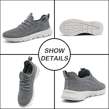 Hombre Zapatillas Deporte Zapatillas Running Correr Jogging Caminar Bambas Gimnasio Fitness Atlético Tenis Trabajo Sneakers Ligeros Transpirables Zapatillas Deportivas5