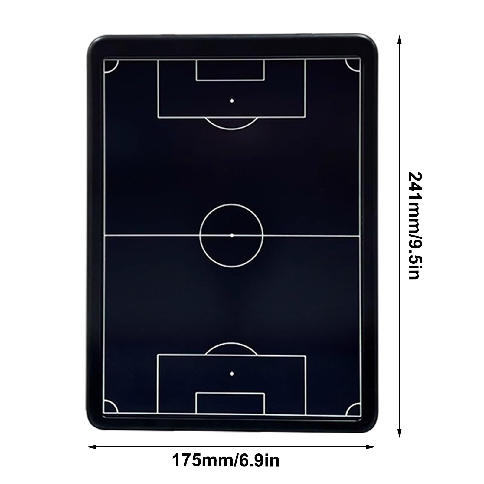 Lavagna Calcio, Lavagnetta Strategie, Cartella Tattica per Allenatore di Calcio, Lavagna Calcio Allenatore con Penna Magneti, per Calcio, Calcio, Set Completo di Lavagna della Squadra