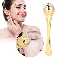 Vista 4 de Yinhing Varita masajeadora de ojos, cuchara de crema para ojos, rodillo para quitar arrugas, cuchara aplicadora para antienvejecimiento, círculos