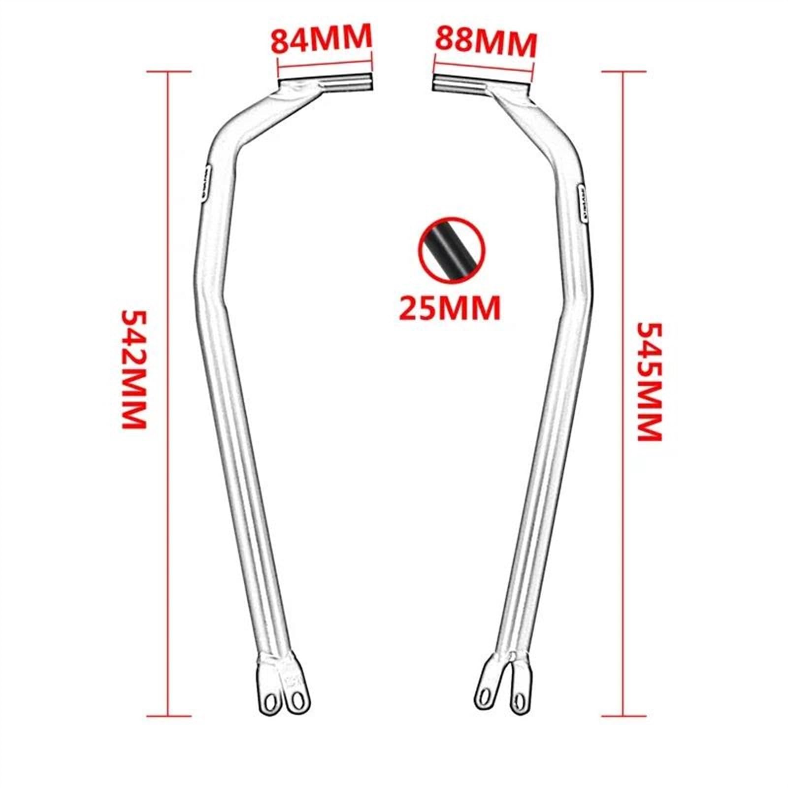 Accessori per motociclette Paraurti Motore Inferiore + Superiore Per Moto Barra Di Protezione Telaio Per Honda CRF250L CRF250 CRF 250 Per Rally 2017-2022 2018 2019 2020 2021