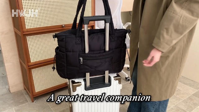Bolso Tote Acolchado Ligero para Mujer miniatura 7