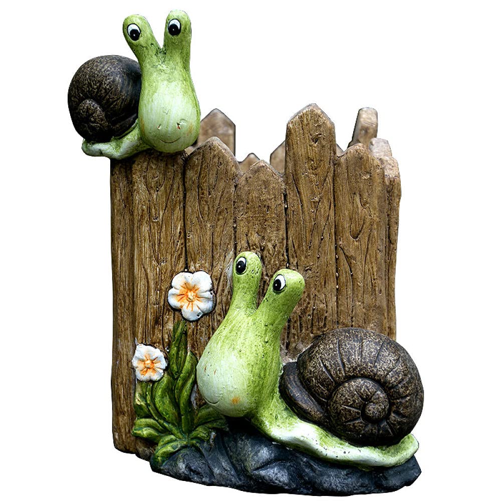 Déco jardin escargot résine pour sublimer votre villa avec une touche de verdure nature