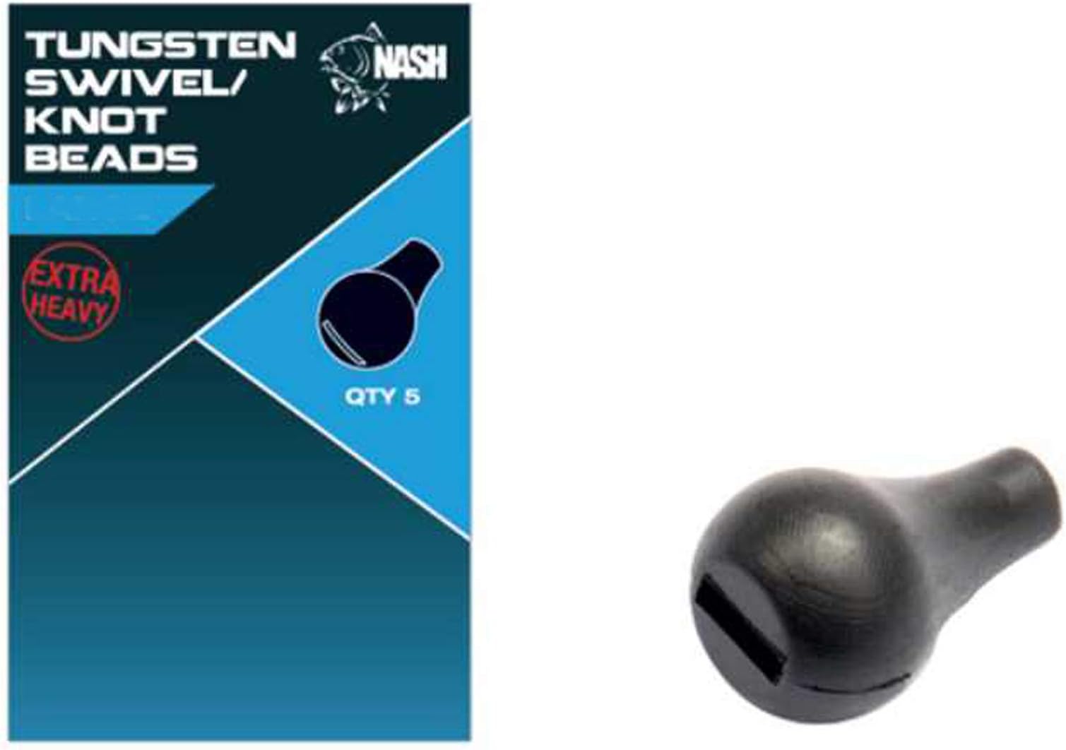 Nash Tungsten Swivel/Knot Beads