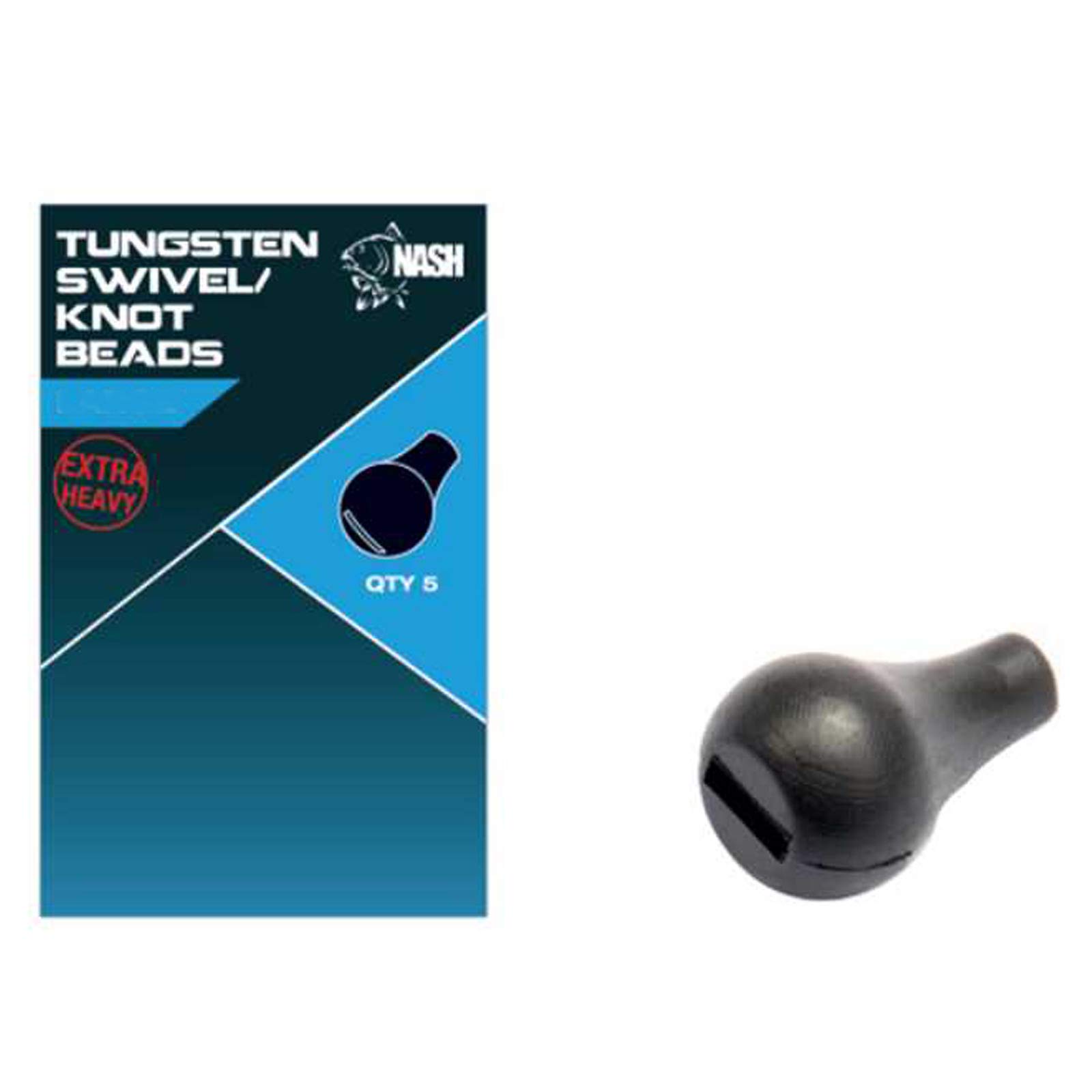 Nash Tungsten Swivel/Knot Beads