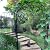 BUKLIYN Garden Arch Trellis - Length: 126in, Height: 94.5in Garden Arch Arbor Trellis for Climbing Plants Outdoor - Garden Arch for Lawn, Party, Ceremony Wedding Decoration