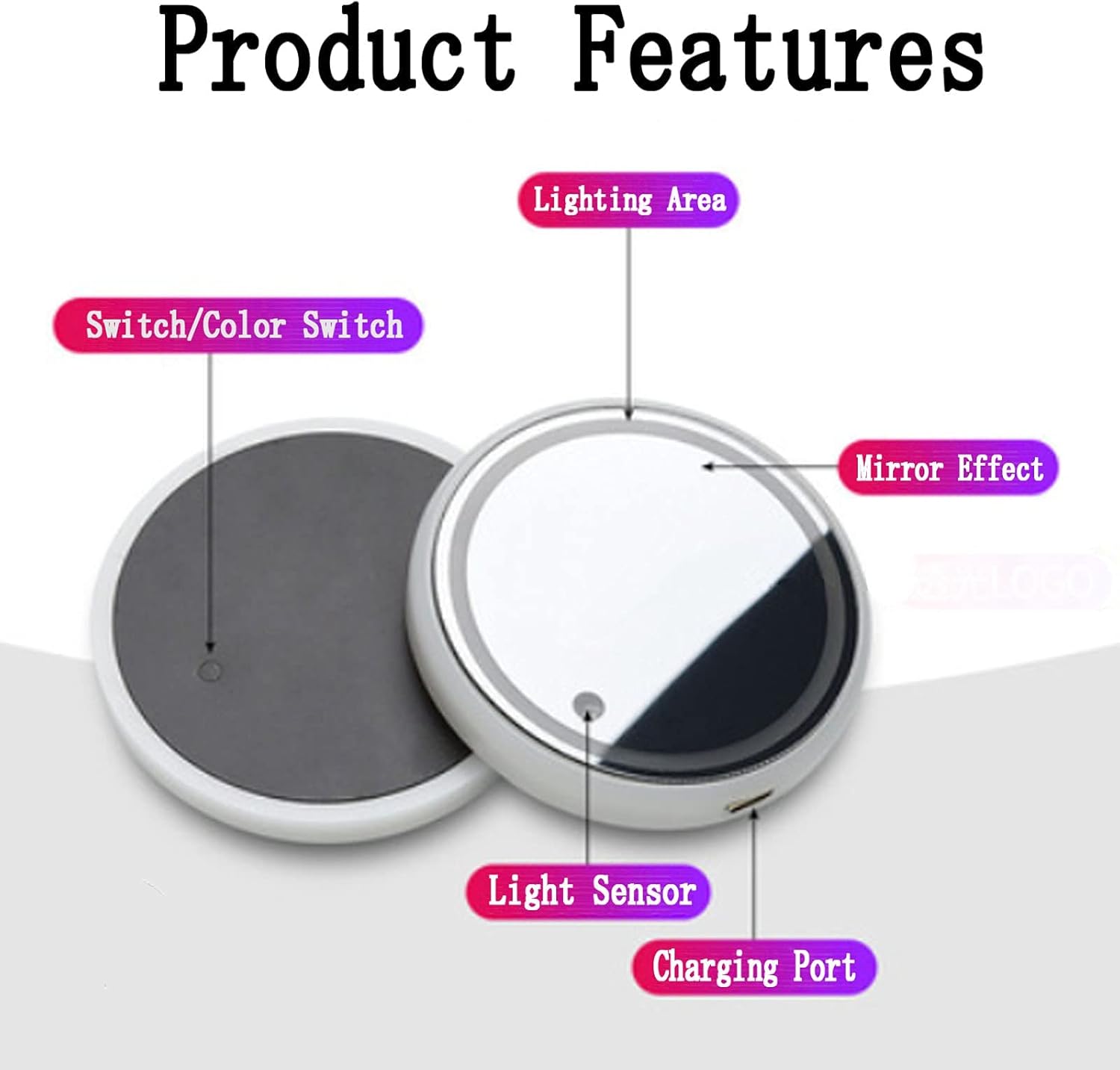 2pcs LED Car Cup Holder Lights, 7 Colors Changing USB Charging Mat Waterproof Cup Pad, LED Interior Atmosphere Lamp Decoration Light Car Accessories for Car Truck SUV Vehicle Decor - Image 9