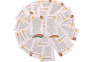 The Hail Mary and Our Father Lord's Prayer Children's Holy Cards
