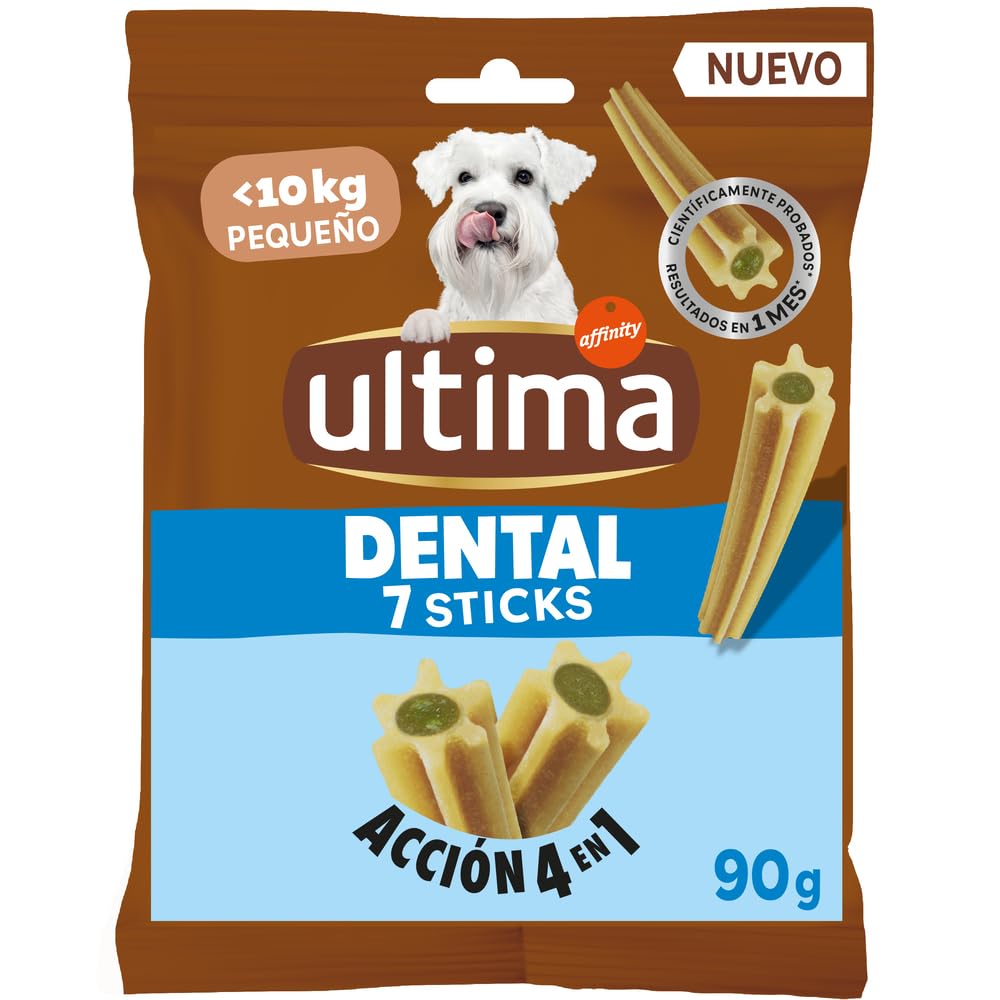 Ultima Snacks pour Chiens Mini/Petits bâtons dentaires 13 x 90 g