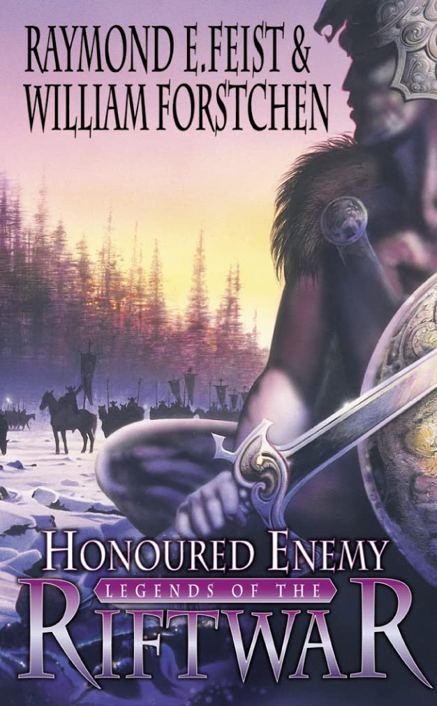 HONOURED ENEMY  LEDGEND RIFTWA by Raymond E. Feist (Paperback Book)