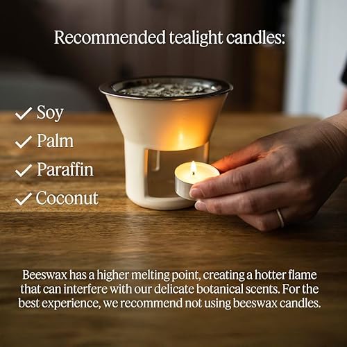 Vista 14 de SOUL SPACE Non-Toxic Incense Scent: Bliss Natural Alternative to Incense Sticks Vanilla, Opopanax, Cinnamon & Vetiver 100% All-Natural