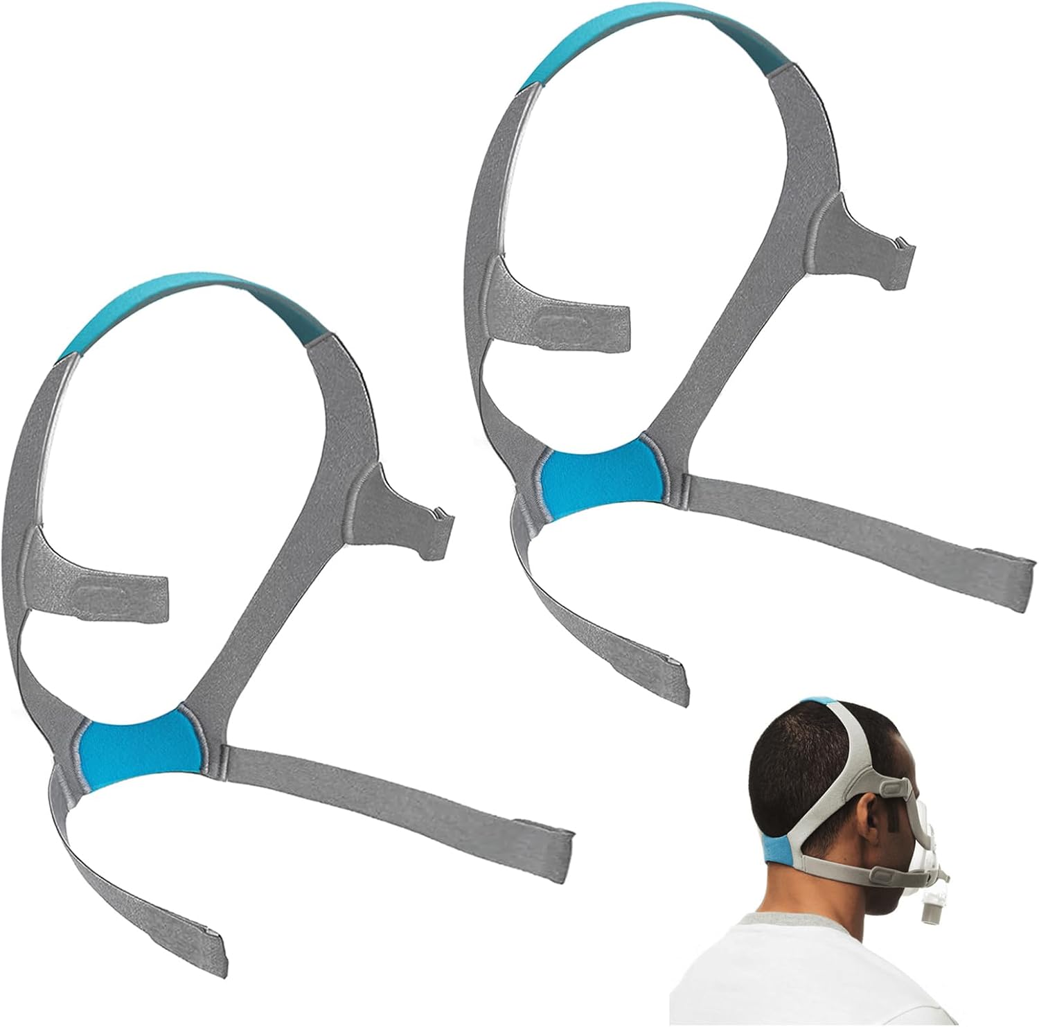 Airfit f20 Headgear, 2 Packs Replacement CPAP Mask Headgear Strap CPAP