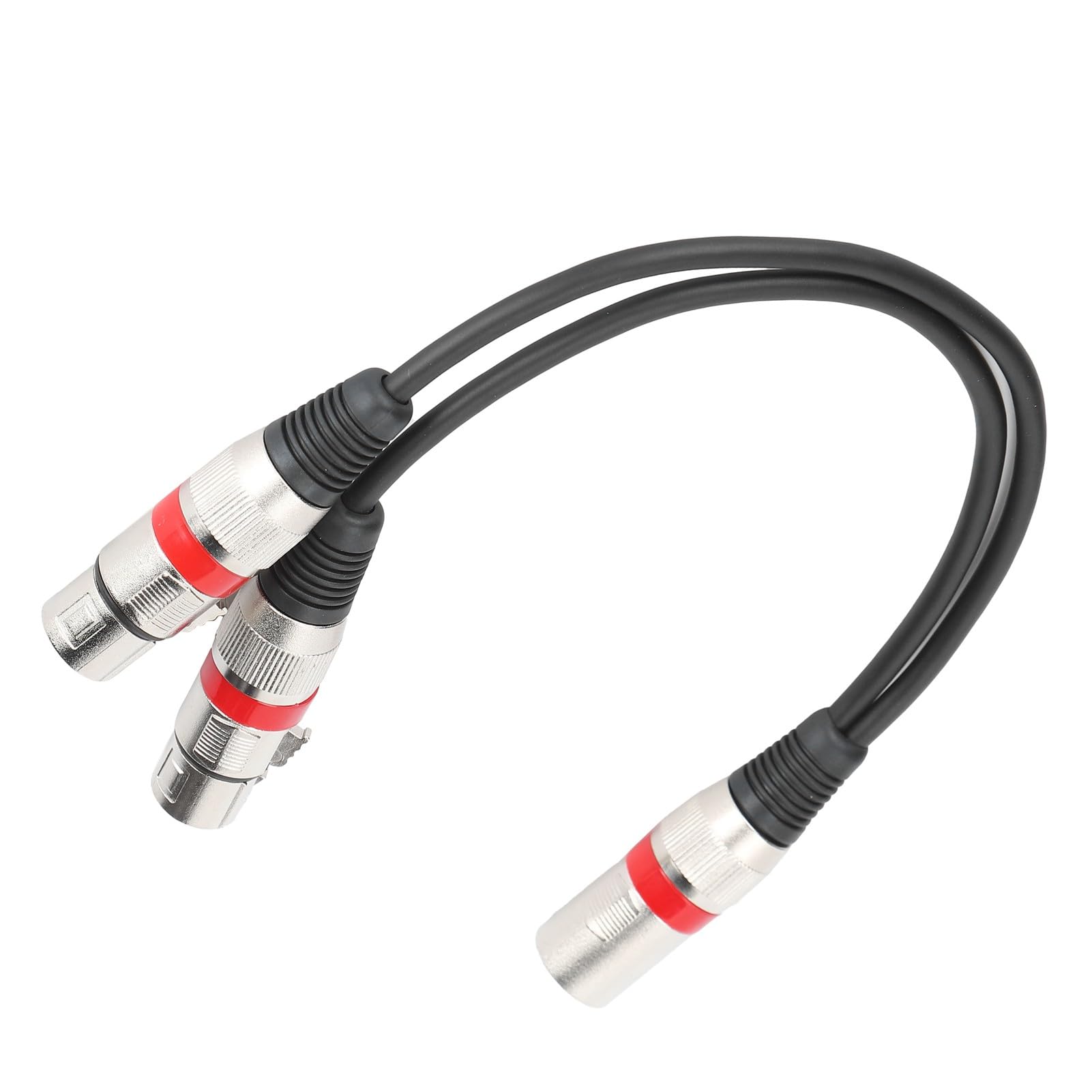 XLR Męski do Podwójnego XLR żeńskiego Kabel Y, 0,
