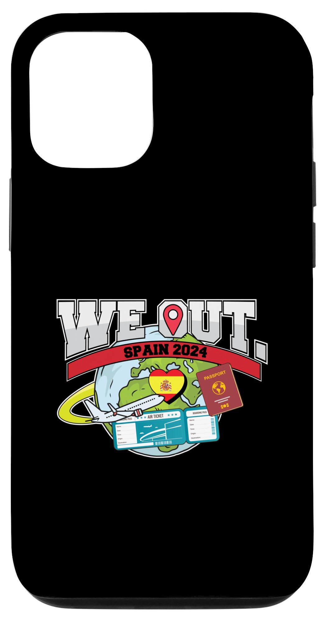 iPhone 14 Pro We Out Trip To Spain Travel Matching Family Vacation Case