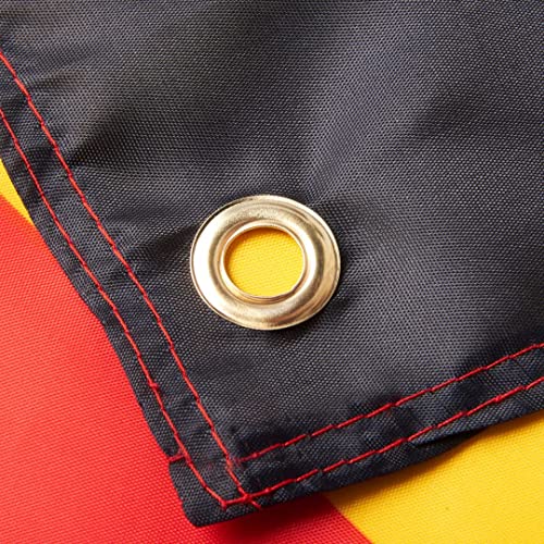Runesol Belgium National Flag 3x5, 91x152cm, Vlag van België 4 Grommets, Brass Eyelet in Every Corner, Belgians Banner - Image 4