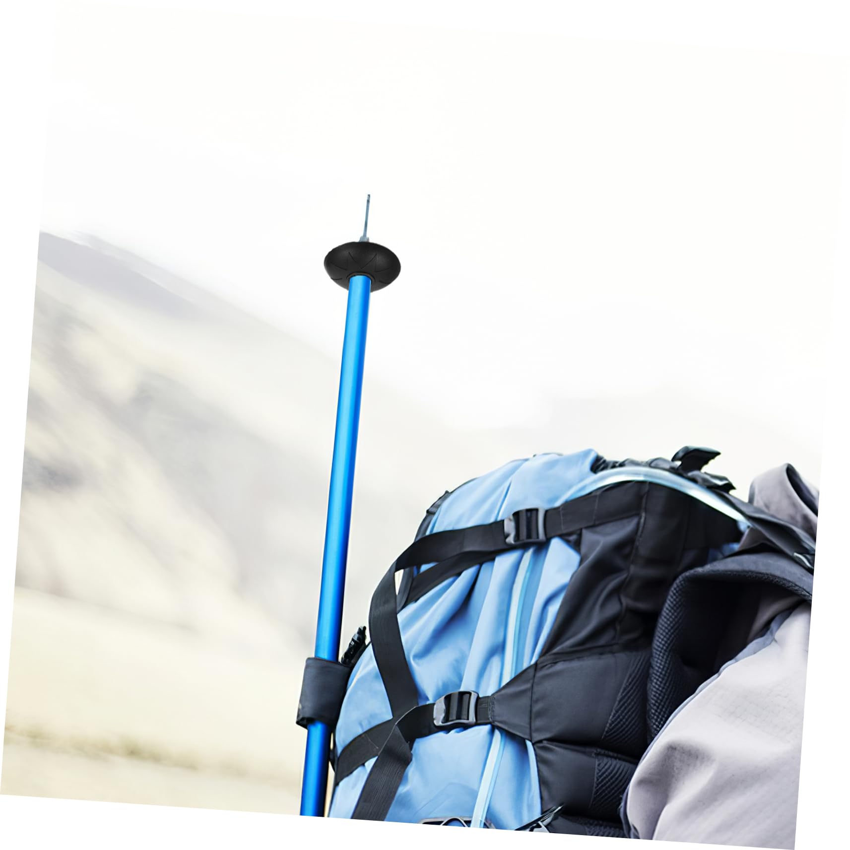 Toyvian 4 pièces Embouts Bâtons Randonnée Protège Pointes Trekking Antidérapants Accessoires pour Boue et Neige Stabilisateurs Multi Compatibles avec de Marche