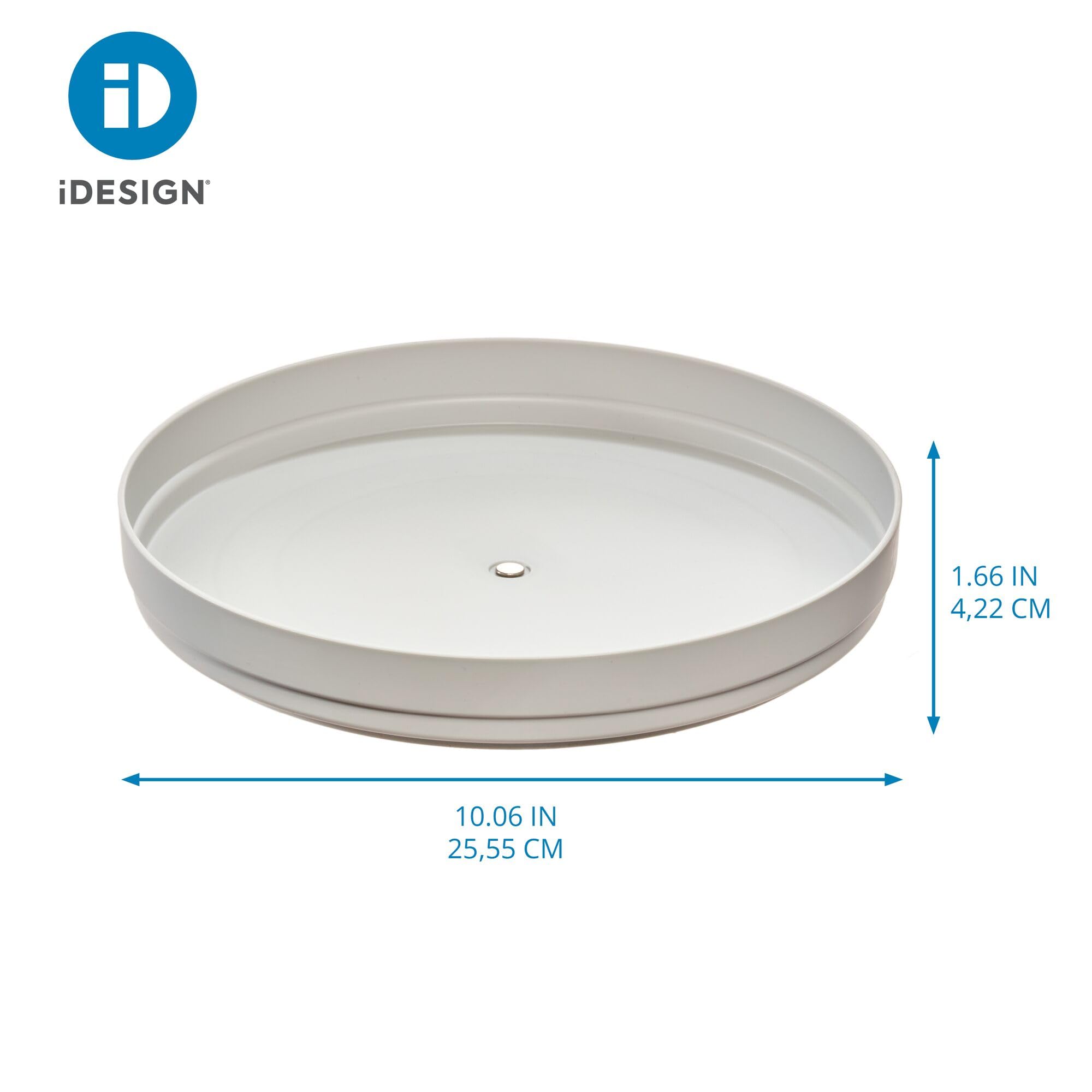 Gray Lazy Susan Turntable - Kitchen Organizer -2