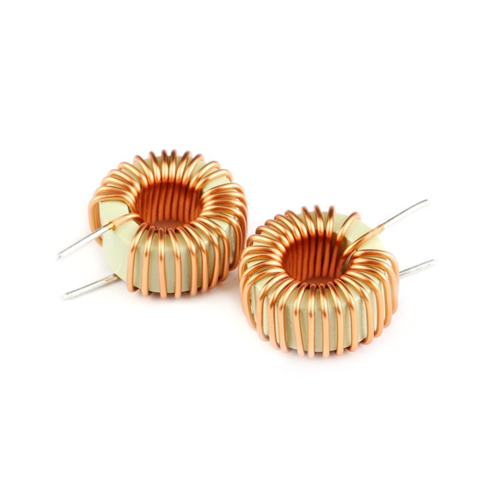 10Pcs 47UH 10A Toroidal Inductor Toroidal Core Magnetic Induction Coil Winding Inductance