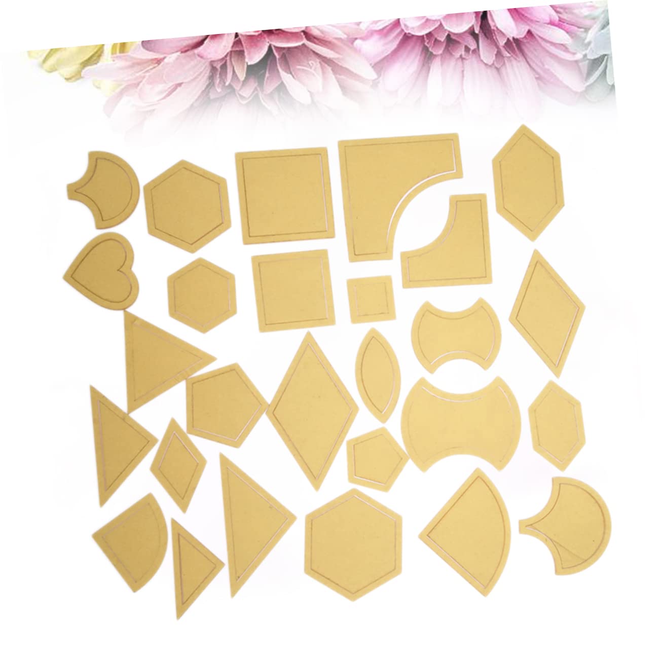 81piezas Plantilla De Acolchado Transparente Para Patchwork y De Costura Para Manualidades