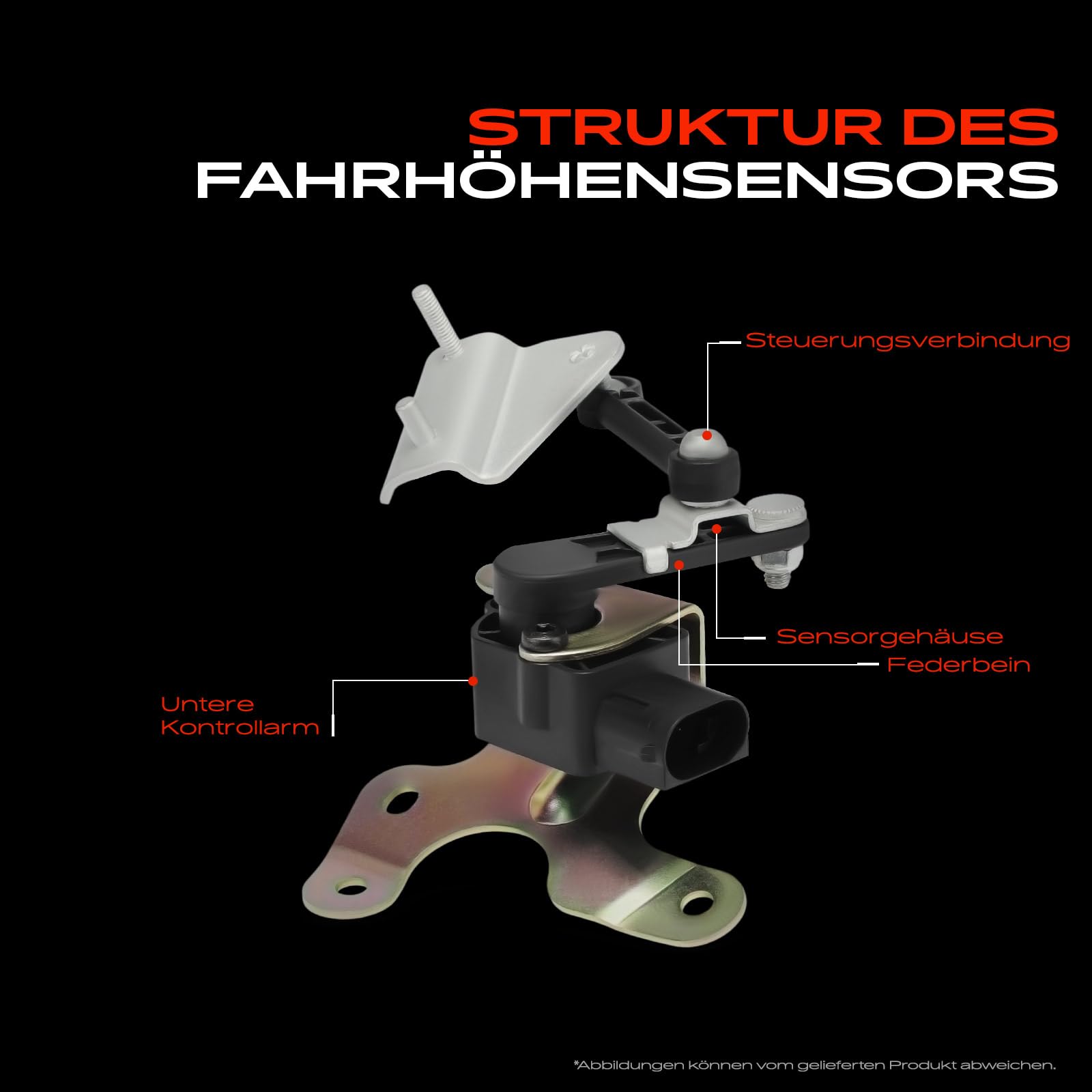 Frankberg Niveausensor Höhensensor Kompatibel mit E-Klasse W212 E-Klasse T-Model S212 C-Klasse T-Model S204 C-Klasse Coupe C204 C-Klasse W204 Replace# A2129052902